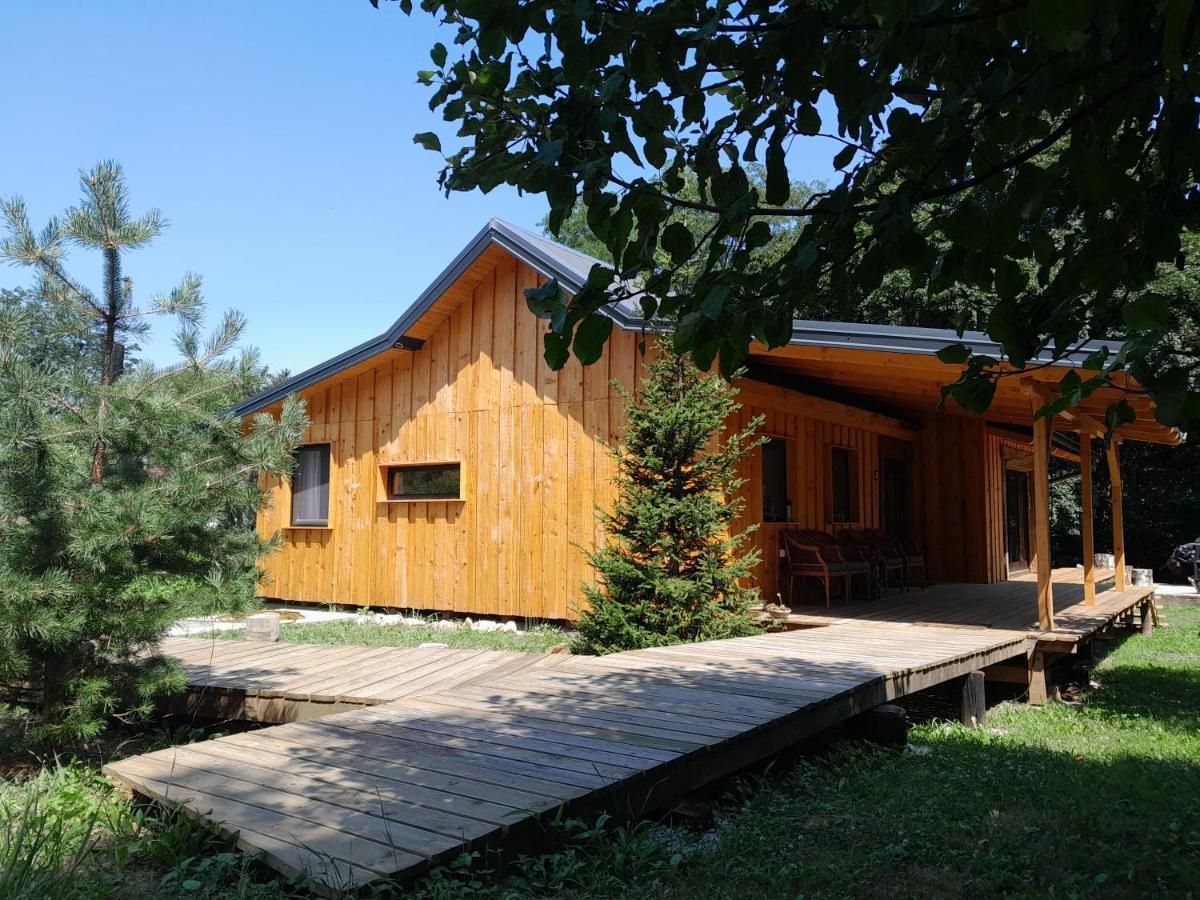 Villa Nica Wood Sremska Kamenica Exterior foto